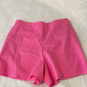 Express Hi Rise Pink Shorts NWT